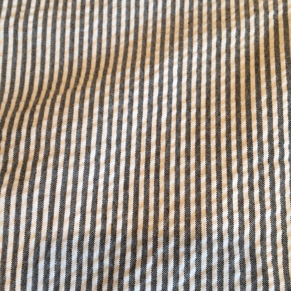 J Crew 00 Striped Seersucker Crop Pants - Picture 5 of 8